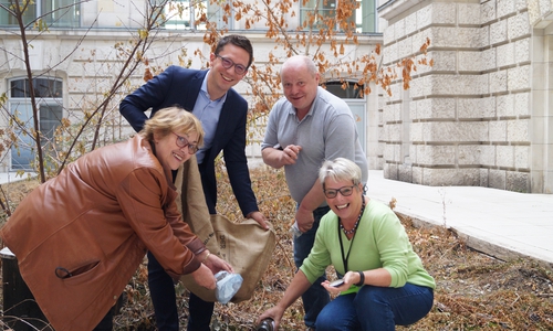 Dorothea Lücht, Falko Mohrs, Oliver Vollmer und Elke Bensch. Foto: Falko Mohrs, MdB
