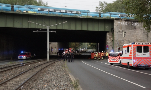 Auf der Wolfenbütteler Straße ging am Dienstagnachmittag nichts mehr. Fotos: Marvin König