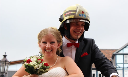 Anna-Lena und Philipp haben "Ja" gesagt. Foto: Max Förster