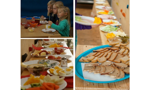In der vergangenen Woche wurde in der "Villa Hoppetosse" gesund gefrühstückt. Foto: Stadt Wolfenbüttel