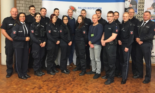 Die neuen Beamten: Die im Text angesprochenen Bachelor-Studenten sind nicht abgebildet. Foto: Polizeiinspektion Goslar