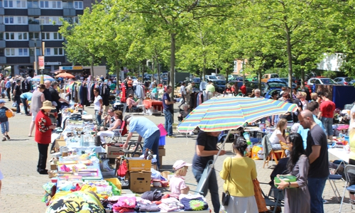 Am Sonntag den 19. Juni 2016 findet von 11 bis 16 Uhr  der achte CDU-Flohmarkt auf dem Jürgenohler Marktplatz statt. Foto: Anke Donner 
