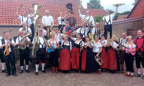 Es wird musikalisch beim zünftigen Wies'n-Frühstück 2015. Foto: Privat