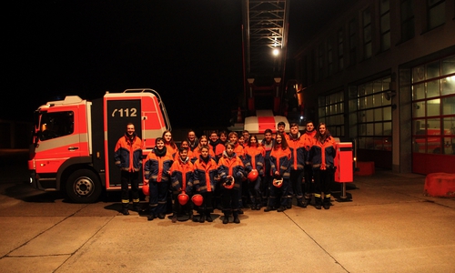 Die Jugendlichen hatten konnten viel entdecken. Foto: Feuerwehr Braunschweig