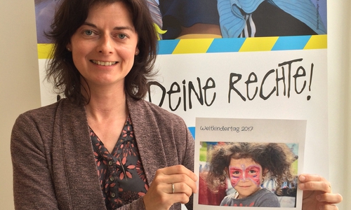 Kinderbeauftragte Katrin Binius plant den Aktionstag in Wolfsburg. Foto: Stadt Wolfsburg