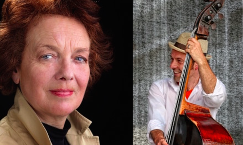 Paula Quast und der Musiker Henry Altmann. Fotos: Privat