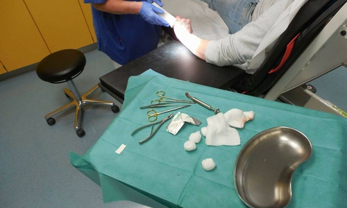Das Opfer wird nach dem brutalen Überfall im Goslarer Krankenhaus behandelt. Foto: Privat