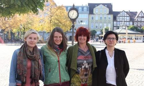 Die Grünen informieren sich, welche Auswirkungen die Kita-Gebührenbefreiung auf die Kommunen haben. Foto/Video: Sandra Zecchino