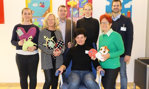 Haben auch im kommenden Jahr das Wohl der Patienten und Mitarbeiter als gemeinsames Ziel im Blick (v.l.): Mimoza Morina, Katharina Klingenberg, Axel Burghardt, Michaela Göbel, Wenke Lubosch, Dörthe Weddige-Degenhard und Christian Keunecke. Foto: Städtisches Klinikum Wolfenbüttel