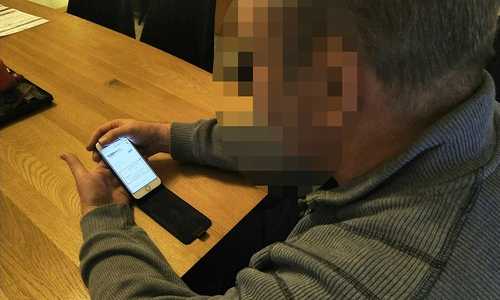 Im Internet fand der Sohn eine Todesanzeige seiner Mutter. Foto: Werner Heise