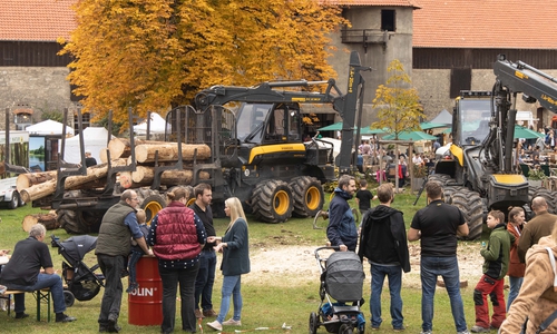 Der Holzmarkt hatte für alle etwas zu bieten. Fotos: Rudolf Karliczek