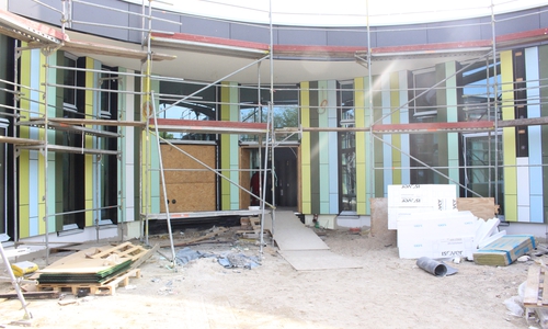 Die Sanierung des Schulzentrums ist eines der Themen in der  kommenden Ortsratsitzung. Fotos:  Nino Milizia