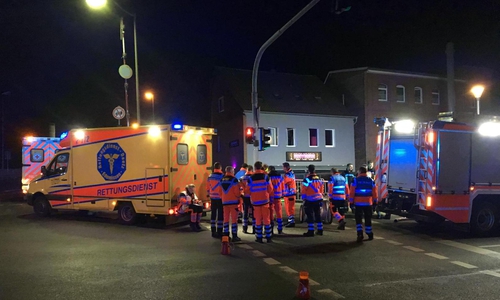 Ein Großaufgebot an Einsatzkräften war vor Ort. Fotos und Video: aktuell24/BM