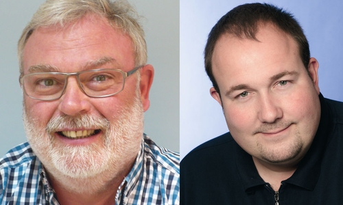 v.l.n.r. Heiner Goldbeck und Malte Cavalli. Foto: Gemeinde Hohenhameln
