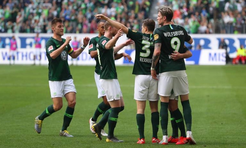 Schützenfest am letzten Spieltag: VfL Wolfsburg. Foto: imago/regios24