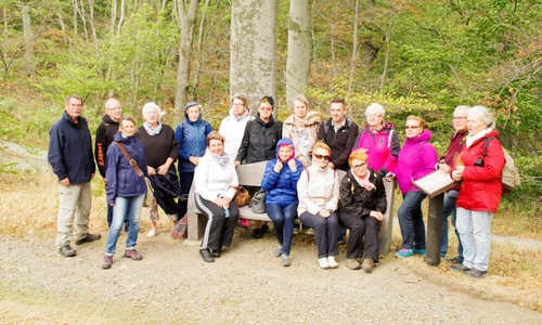 Die polnischen und deutschen Teilnehmerinnen und Teilnehmer bei ihrer Wanderung im Harz.
Foto: privat
