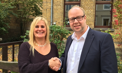 Heike Meyerhof forderte die Wähler von Bündnis 90 / Die Grünen auf, ihre Erststimme Jörn Domeier (SPD) zu geben. Foto: SPD