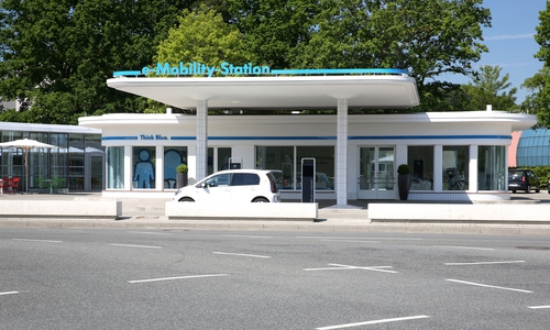 An der e-Mobility-Station in Wolfsburg startet das TV38 Spezial mit einer Live-Übertragung. Foto: TV38