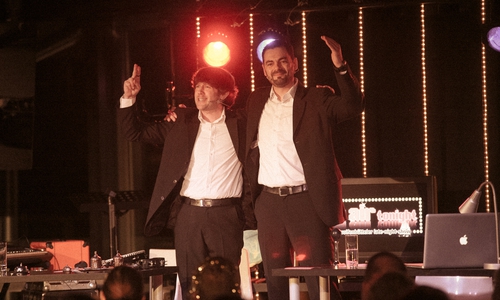 Schrader und Tschupke. Foto: Raedlein