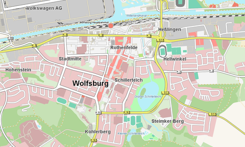 Neue Online-Anwendung für den Wolfsburger Stadtplan. 