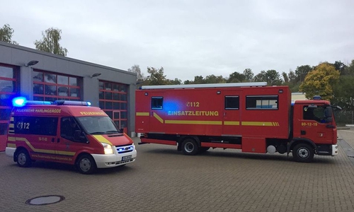 Am frühen Morgen ging es Richtung Emsland. Foto: Kreisfeuerwehr Goslar