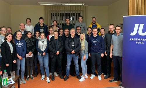 Die junge Union Peine auf ihrer Jahreshauptversammlung. Foto: JU Peine