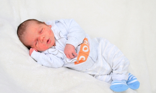 Willkommen, Ivan. Foto: Babysmile24
