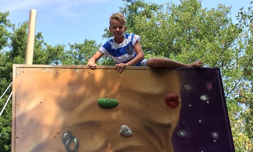 Abenteuer an der Kletterwand. Fotos: Stadt Wolfsburg
