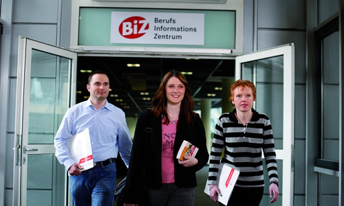 Das BiZ lädt zum Elternabend ein. Foto: Arbeitsagentur