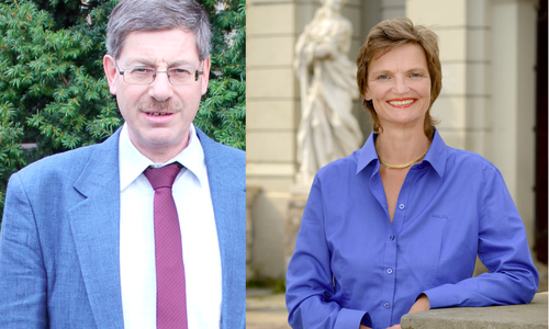 Jürgen Pastewsky und Almuth Marianne Kroll. Fotos: privat