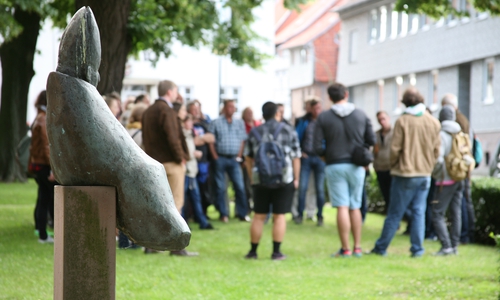 Öffentliche Stadtführung durch die Stadt Papst Clemens II. Foto: Stadtmarketing Hornburg
