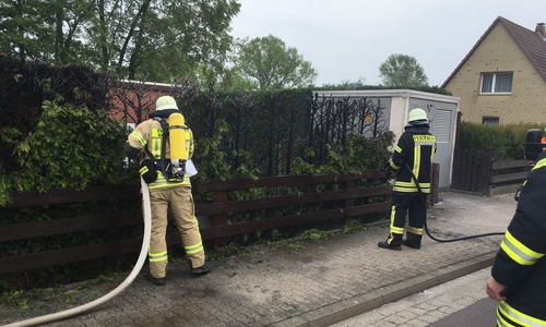 Heckenbrand Rennau, Foto: Christoph Hasenfuß