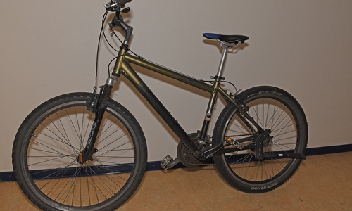 Das Fahrrad wurde durch die Polizei sichergestellt. Foto: Polizei