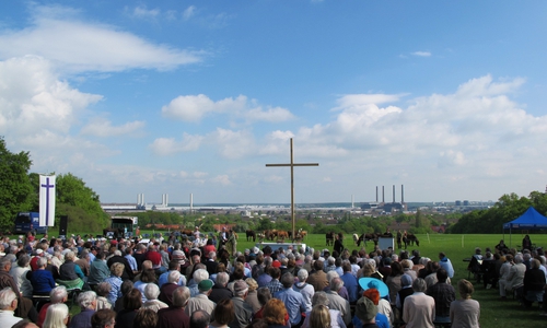 Auf der Kirchenmeile können Besucher Orte der Ruhe und die Welt des Glaubens erkunden. Foto: Dieter Hoffmann