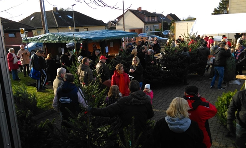 Der Denkter Weihnachtsmarkt im vergangenen Jahr. Foto: Anja Steinke