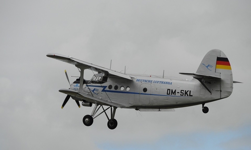 Das Flugzeug stürzte bei der Notlandung aus geringer Höhe zu Boden. Symbolfoto: Pixabay