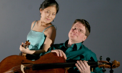 MinJung Kang und Uwe Hirth-Schmidt. Foto: Herzog August Bibliothek