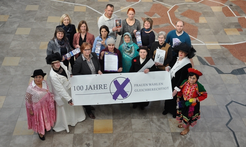 Das Frauenwahlrecht steht im Mittelpunkt der Veranstaltungen. Foto: Stadt Wolfsburg