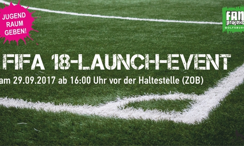 Fifa 18-Launch-Event in der Haltestelle. Foto: Stadt Wolfsburg