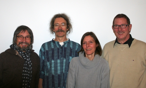 Diethelm Krause-Hotopp, Christian Rothe-Auschra, Ulrike Siemens und Horst Gilarski von den Cremlinger Grünen (v. li.). Foto: privat