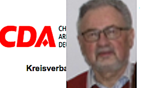 Trauer um Karl Otto Aust. Foto: CDA