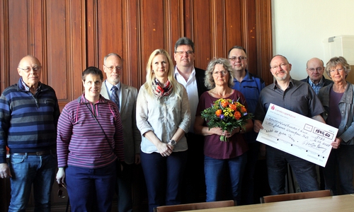 Von links: Manfred Peschel, Britta Grund, Henning Konrad Otto, Tanja Wenzel, Thomas Bode, Heike Henneicke, Thomas Hasse, Frank Brüning, Udo Dieckmann und Brunhilde Krämer. Foto: Stadt Helmstedt/Martina Hartmann