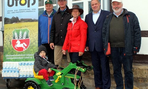 Das Landvolk wollte auf die Situation der Landwirte aufmerksam machen. Foto: Stadt Helmstedt/M. Hartmann