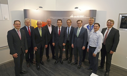 5 Jahre TaskForce Verkehr – Fünf Jahre gemeinsames Engagement für fließenden Verkehr und Mobilität in Wolfsburg. Fotos: Wolfsburg AG