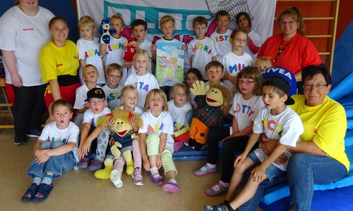 Die Kinder wurden über die Gefahren beim Baden informiert. Foto: Samtgemeinde Elm-Asse
