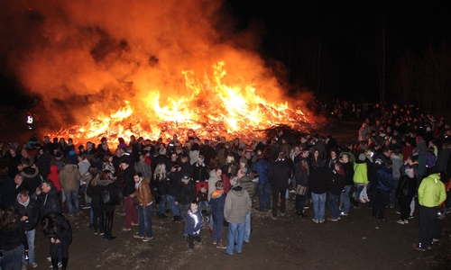 Die Feuerwehr kann den Arbeitsaufwand für das Osterfeuer auf dem Bollrich dieses Jahr nicht stemmen. Foto: Feuerwehr Goslar