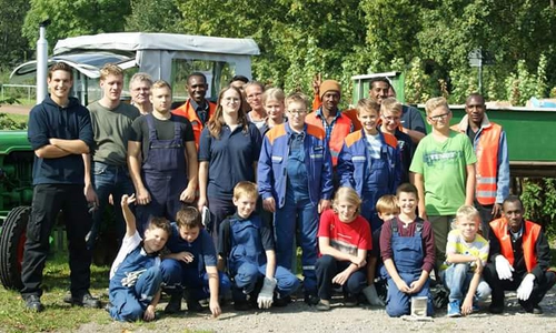 Die Jugendfeuerwehr Destedt sammelte wieder Altpapier. Foto: Privat