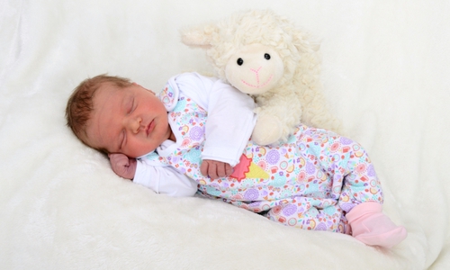 Willkommen: Louann Mae Engelhardt. Foto: babysmile24.de