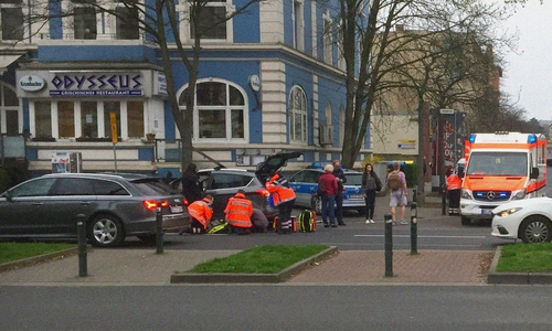 Auf dem Hagenring kam es am Morgen zu einem Unfall mit einem Kind. Foto: Frank Vollmer
