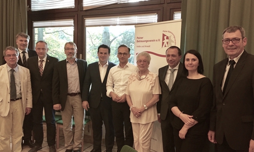Bundesjustizminister Heiko Maas und Hubertus Heil beim Peiner Betreuungsverein. Foto: Wahlkreisbüro Hubertus Heil